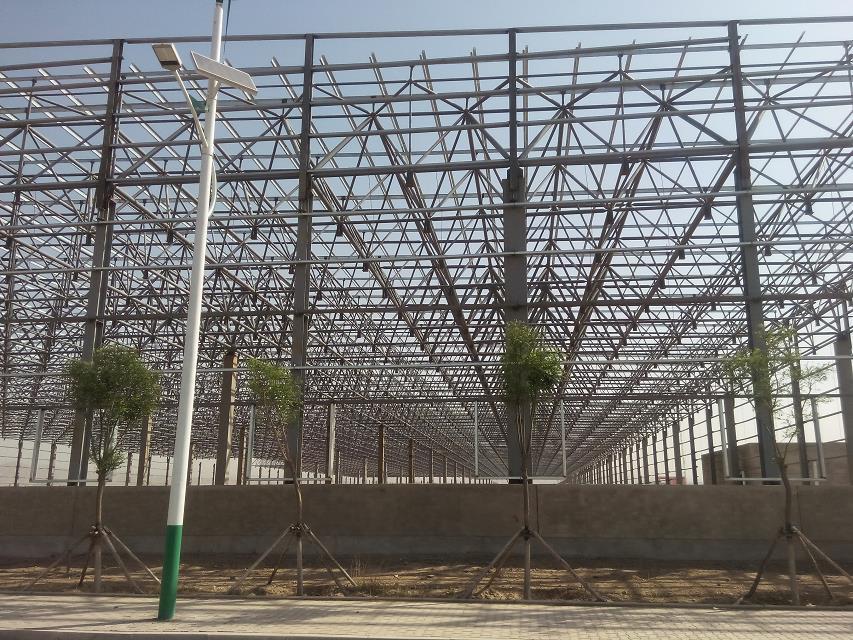 云南汽车工业厂房网架